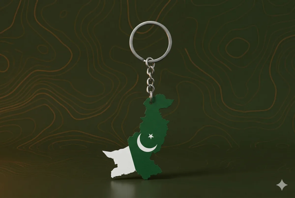 Pakistan Keychain
