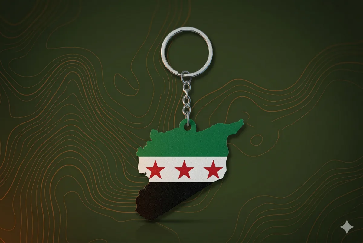 Syria Keychain