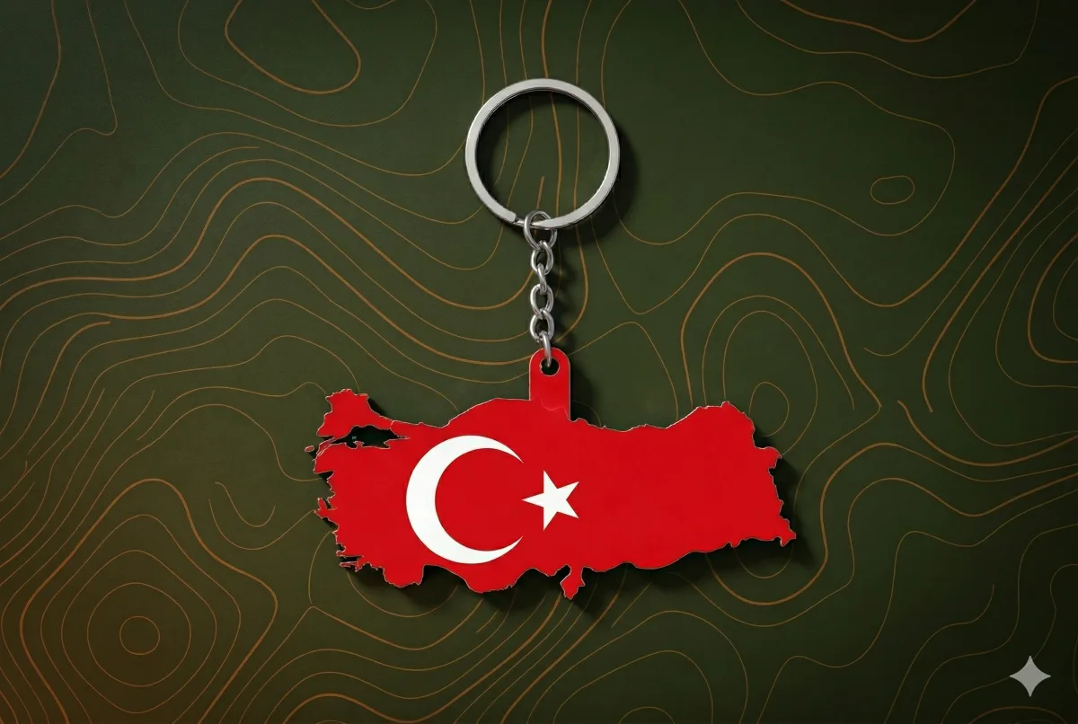 Turkey Keychain