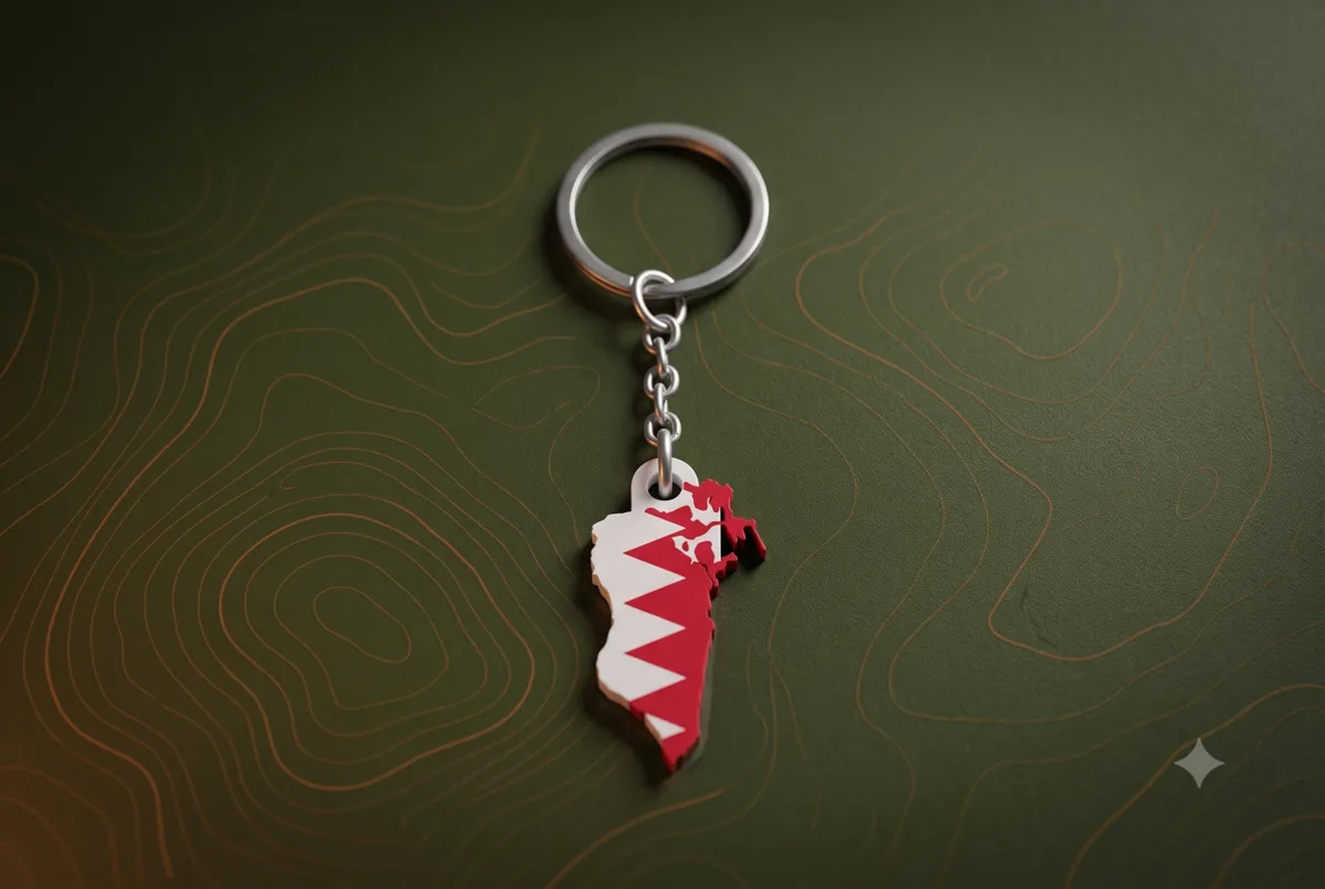 Bahrain Keychain