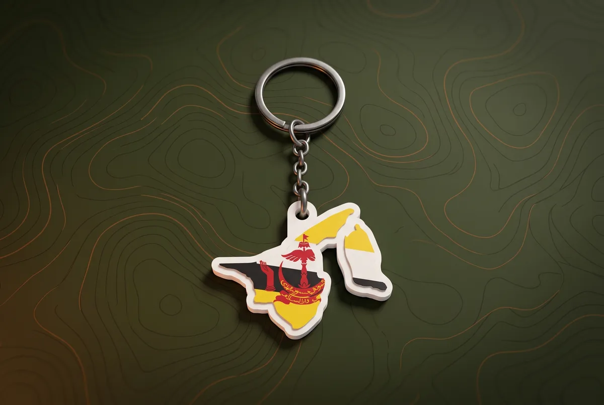 Brunei Keychain