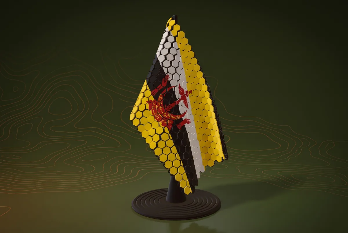 Brunei Flag Pole