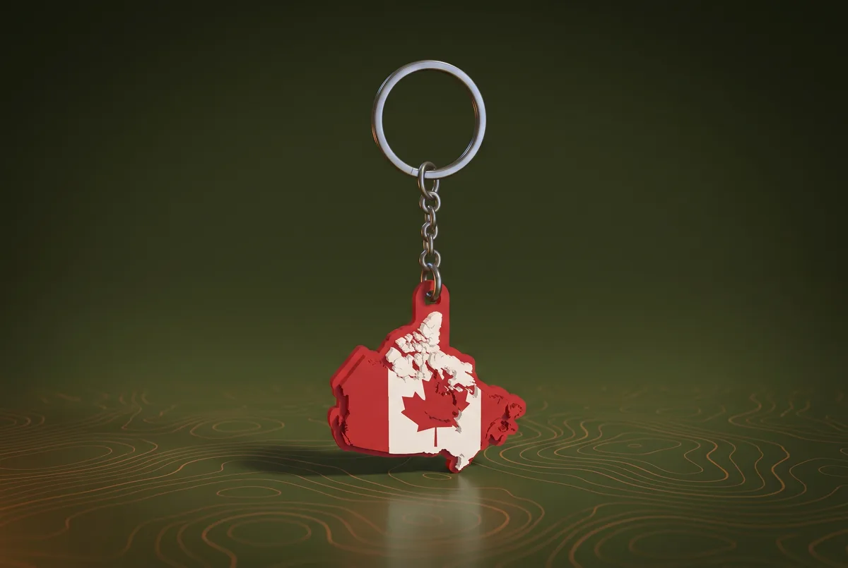 Canada Keychain