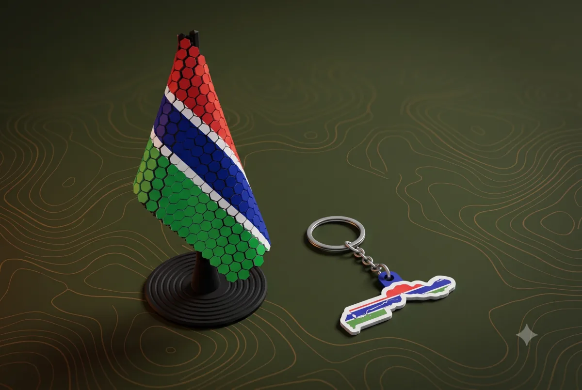 Gambia Flag Bundle