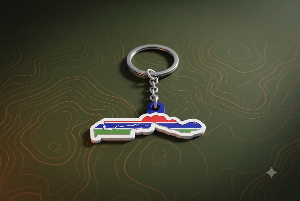Gambia Keychain