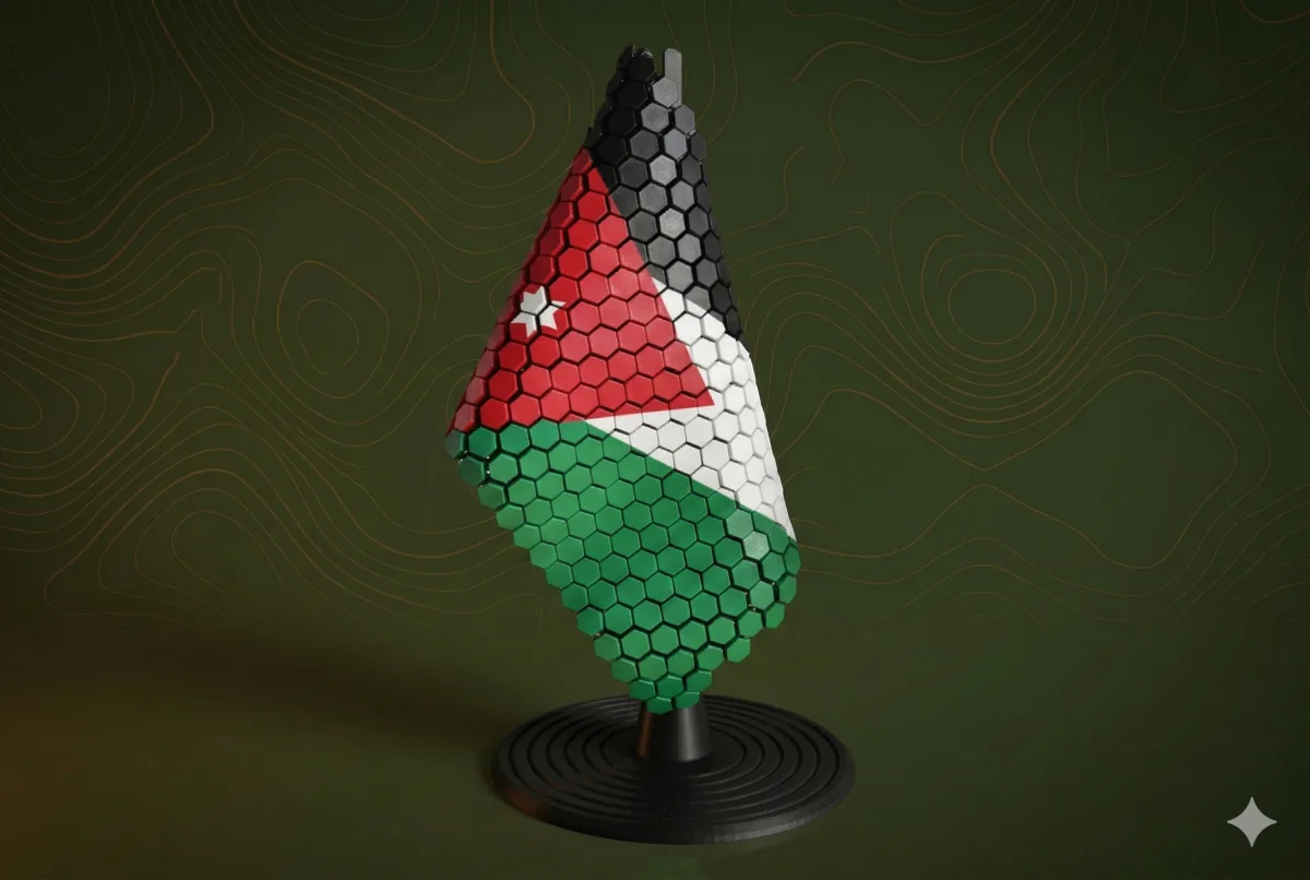 Jordan Flag Pole