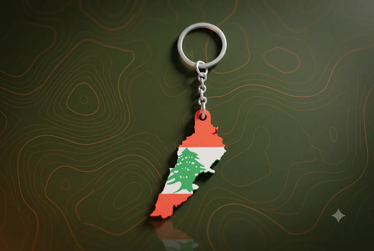 Lebanon Keychain