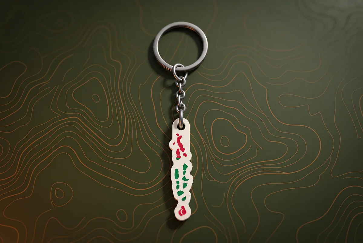 Maldives Keychain