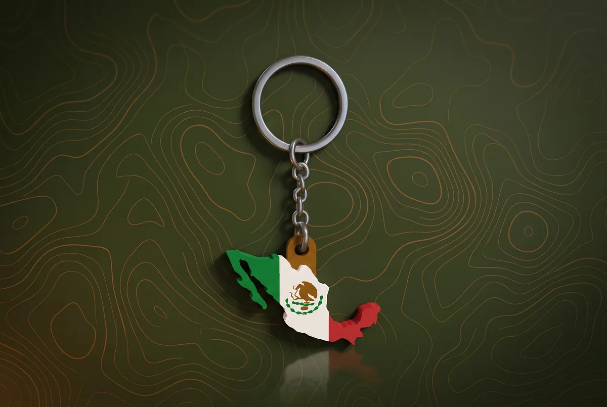 Mexico Keychain