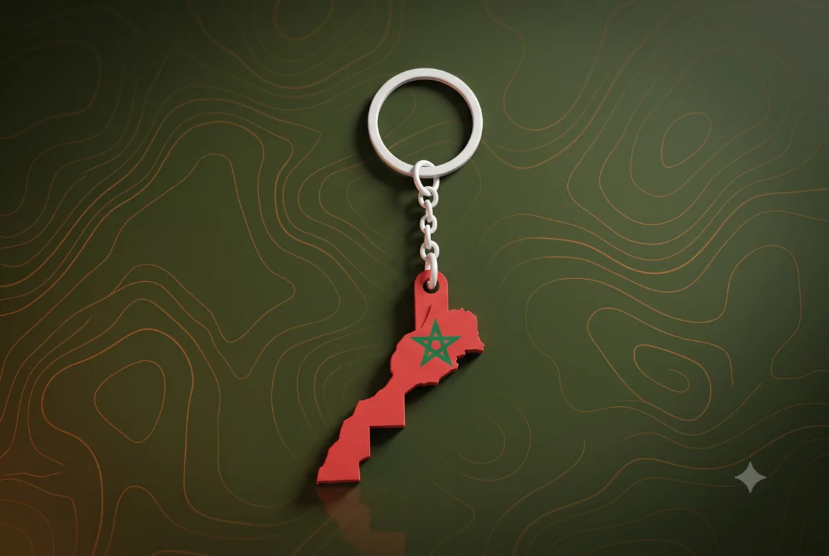 Morocco Keychain