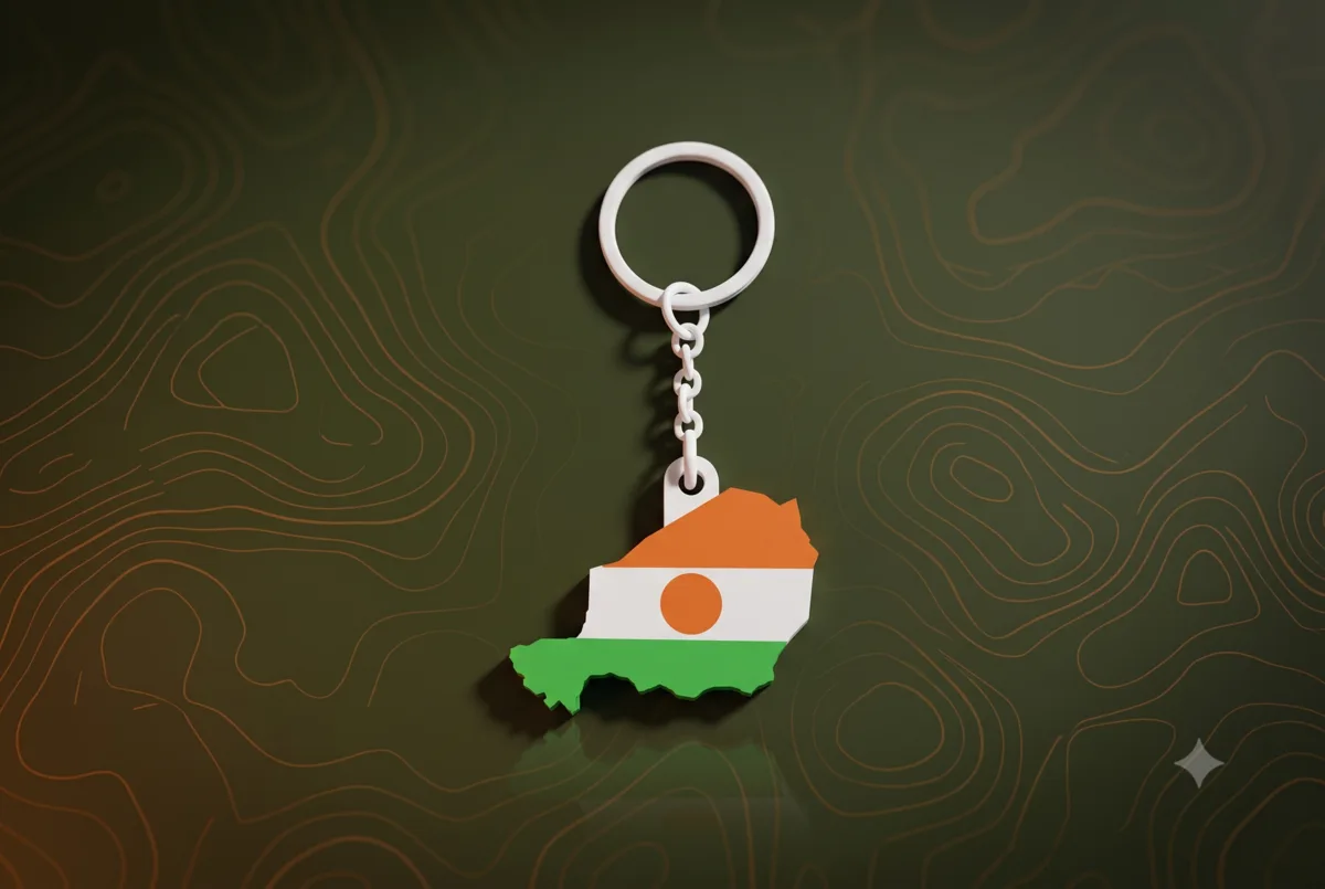 Niger Keychain