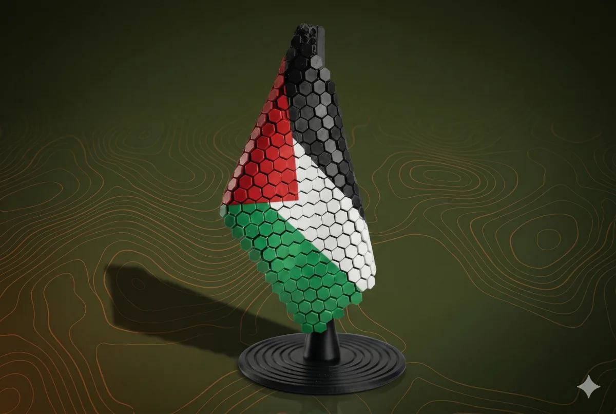 Palestine Flag Pole