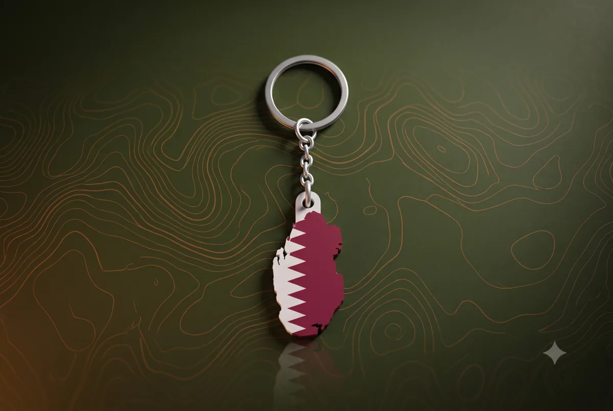 Qatar Keychain