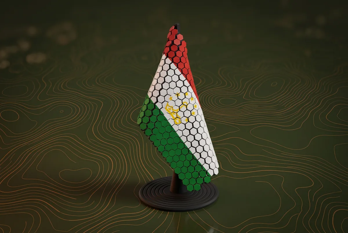 Tajikistan Flag Pole