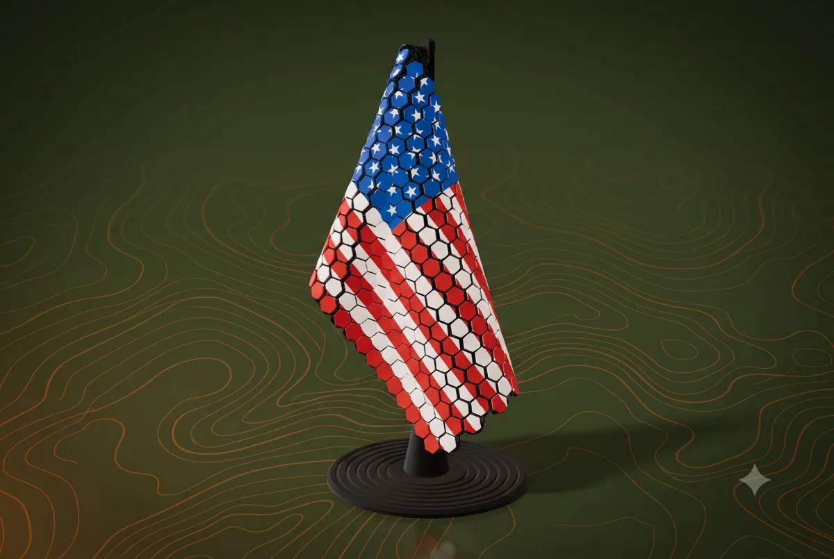 United States Flag Pole